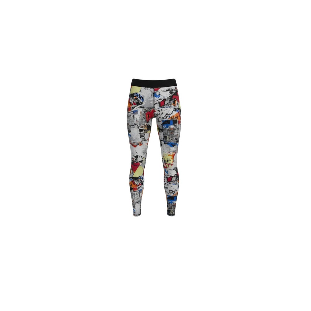 Forever 21 Leggings Womens Large Multicolor Graphic Print Activewear Tights
